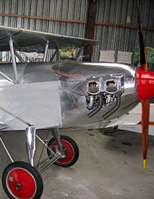 stainless aeroplane
