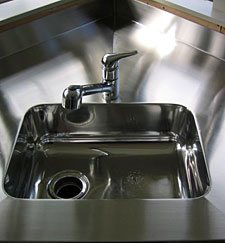 stainless kitchen