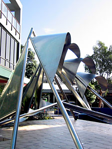 stainless sculptures